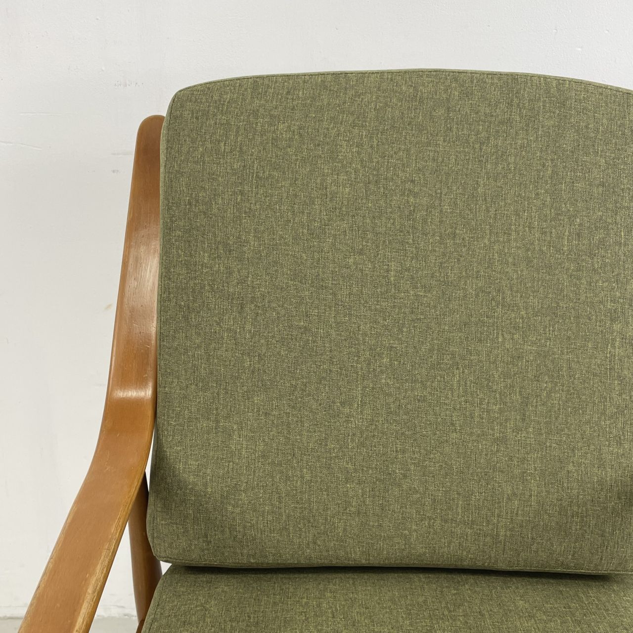 1960s Lounge Chair By Scandart In Green photo 995.0