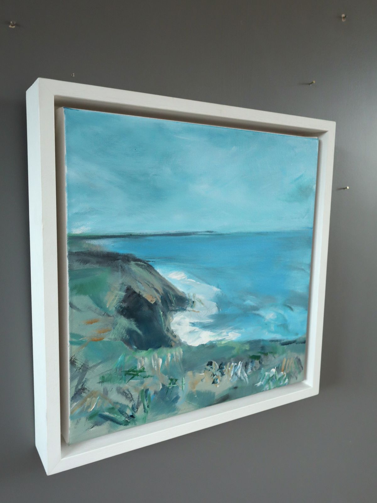 The Hidden Cove, Oil Painting photo for sale