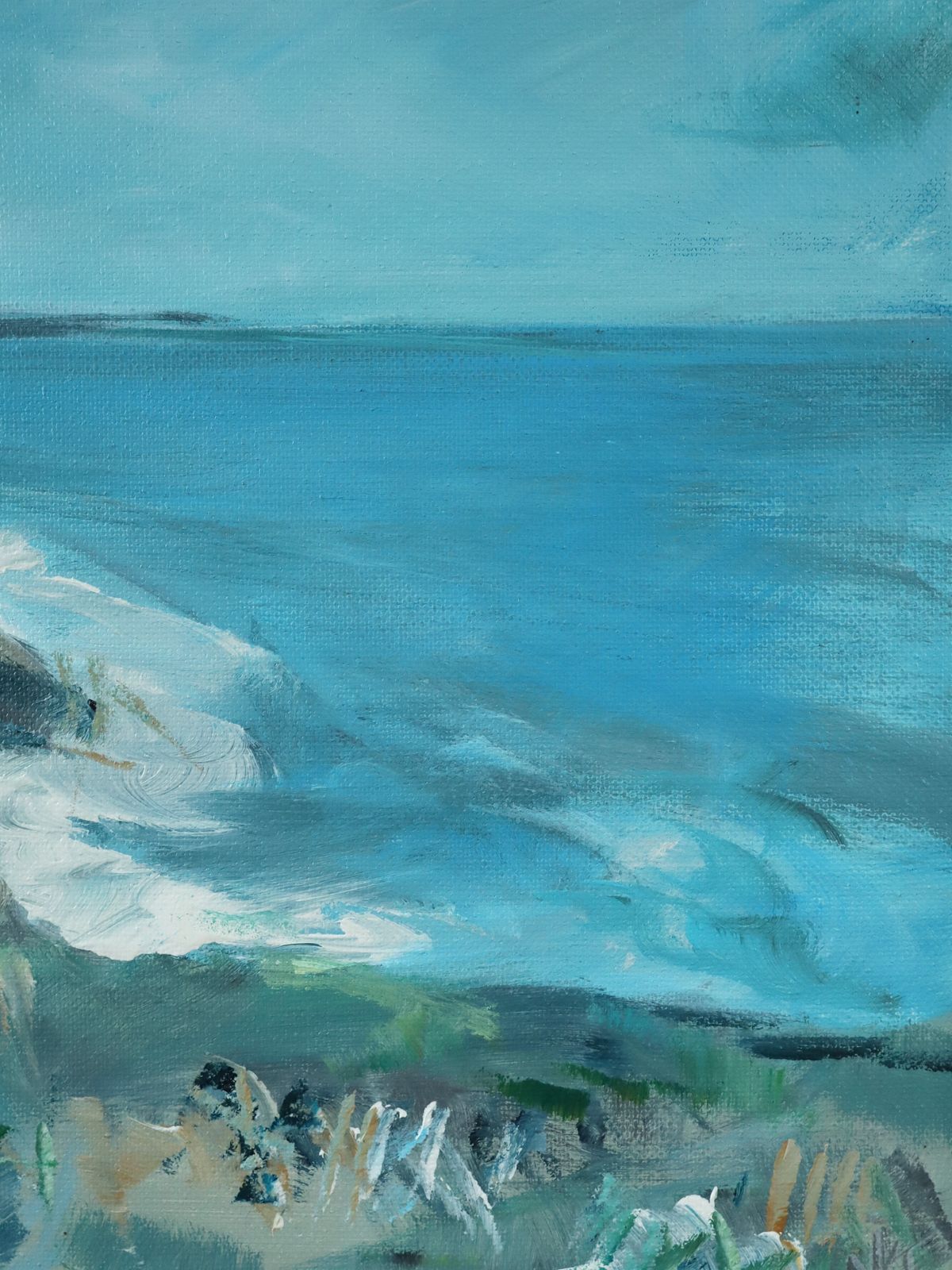 The Hidden Cove, Oil Painting photo buy