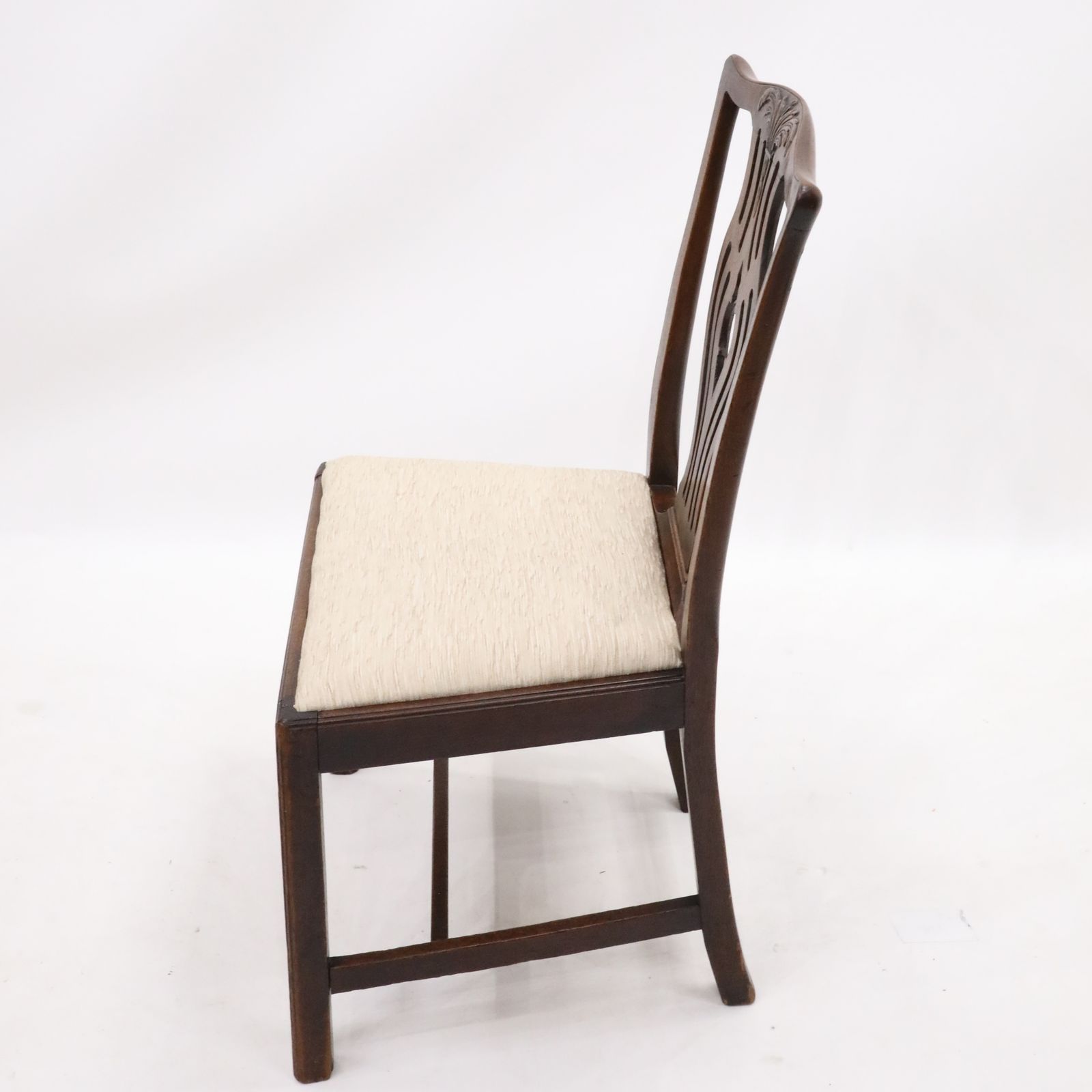 2 Oak Georgian Dining Hall Bedroom Chairs Drop In Seat Free Uk Delivery photo buy