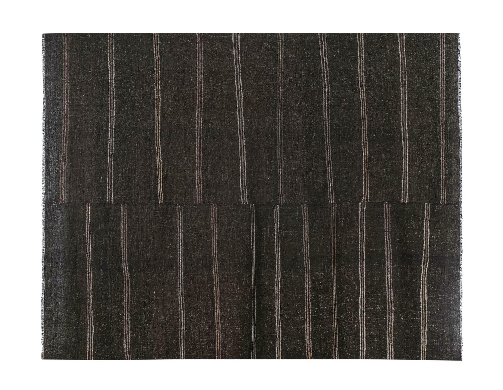 Mid 20th Century Nomadic Natural Goat Hair Turkish Kilim 289 X 370 Cm photo furniture