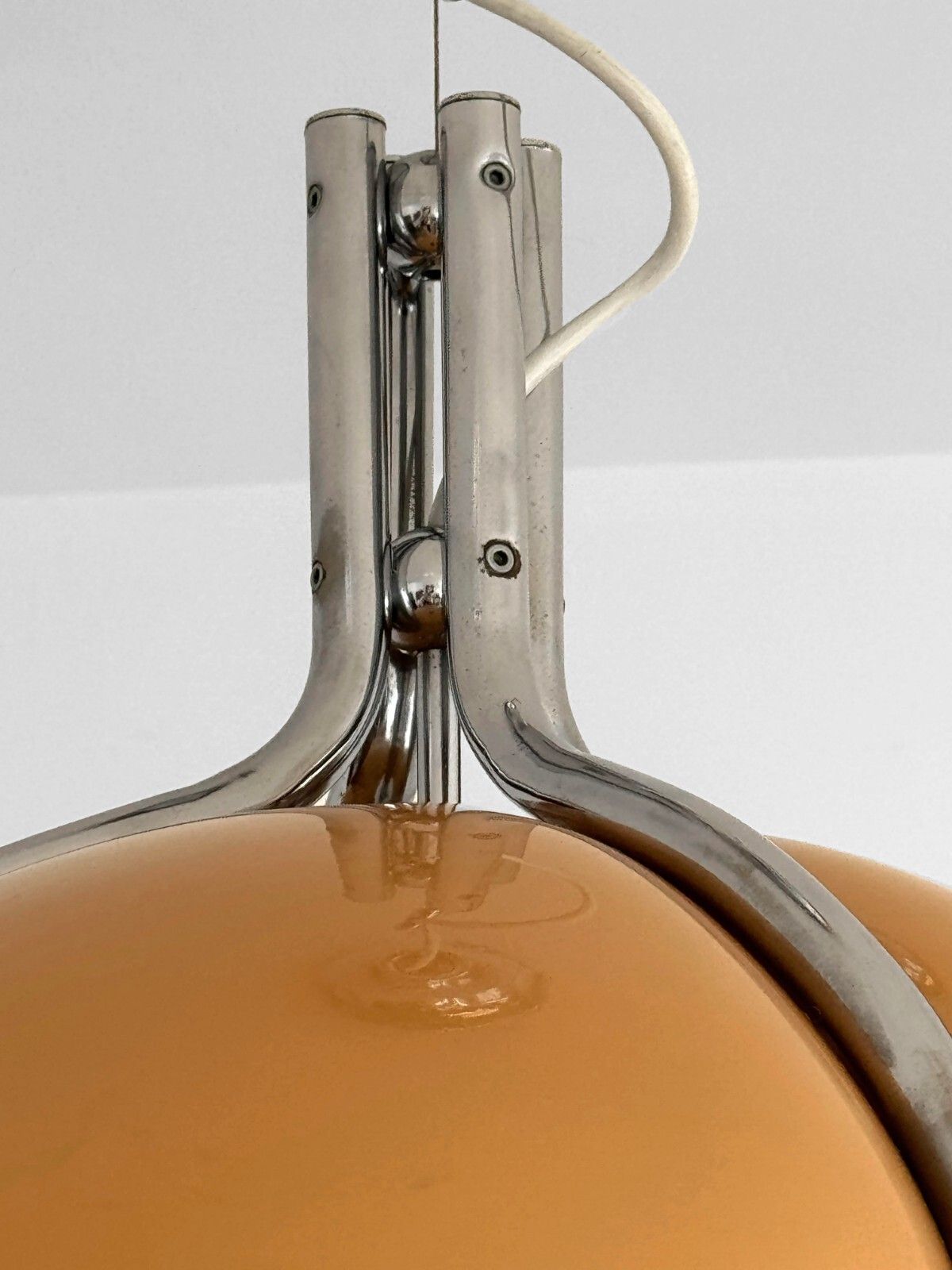 1970 Guzzini "Quadrifoglio" Space Age Ceiling Fixture Chandelier Postmodern Stilnovo Tobia Scarpa photo furniture
