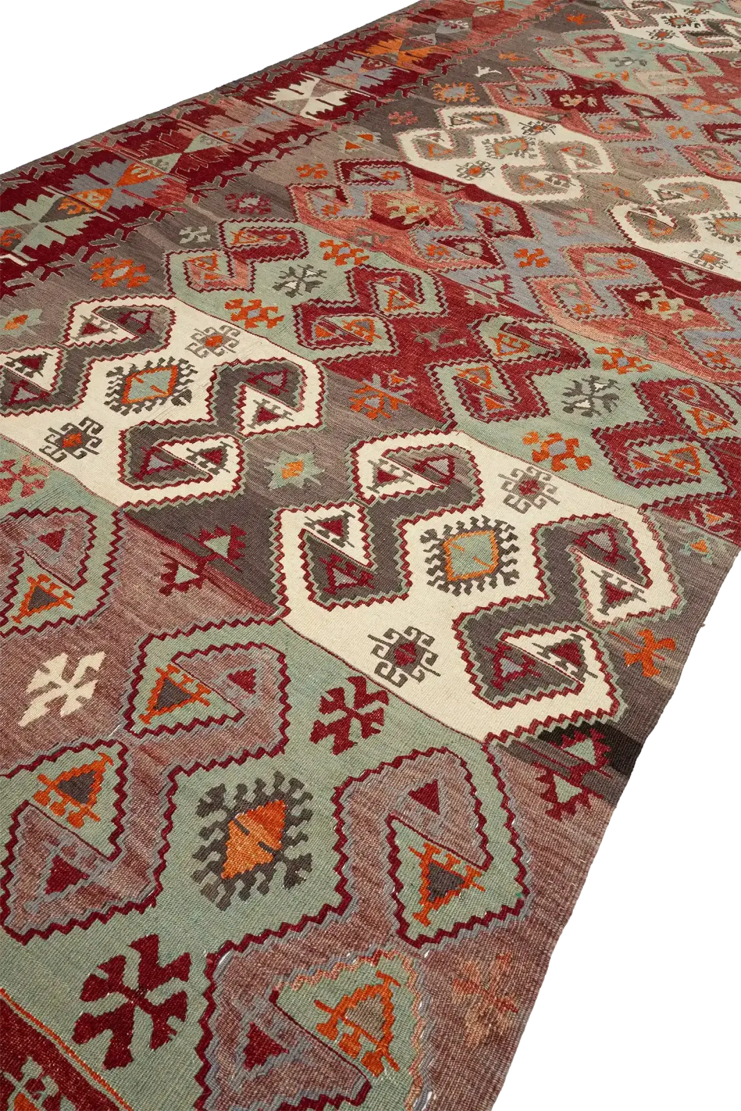 Emirdag Vintage Kilim 432x148cm photo Textiles