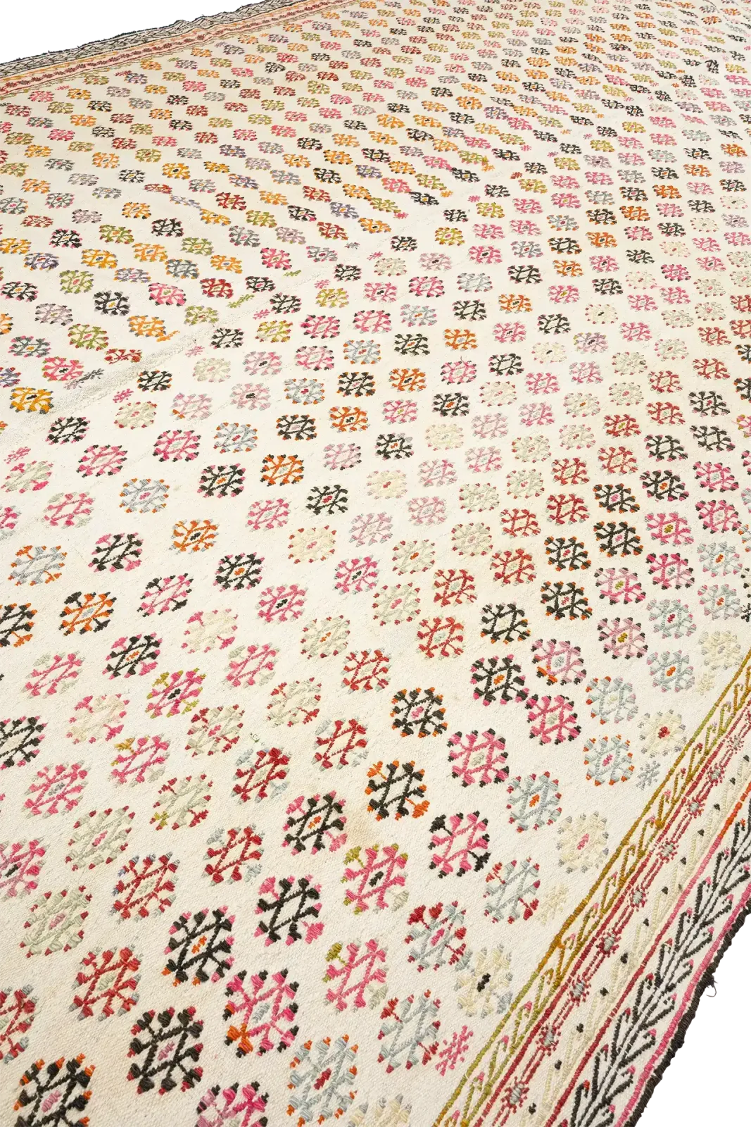 Adana Vintage Kilim 368x208cm, 1960s photo Textiles