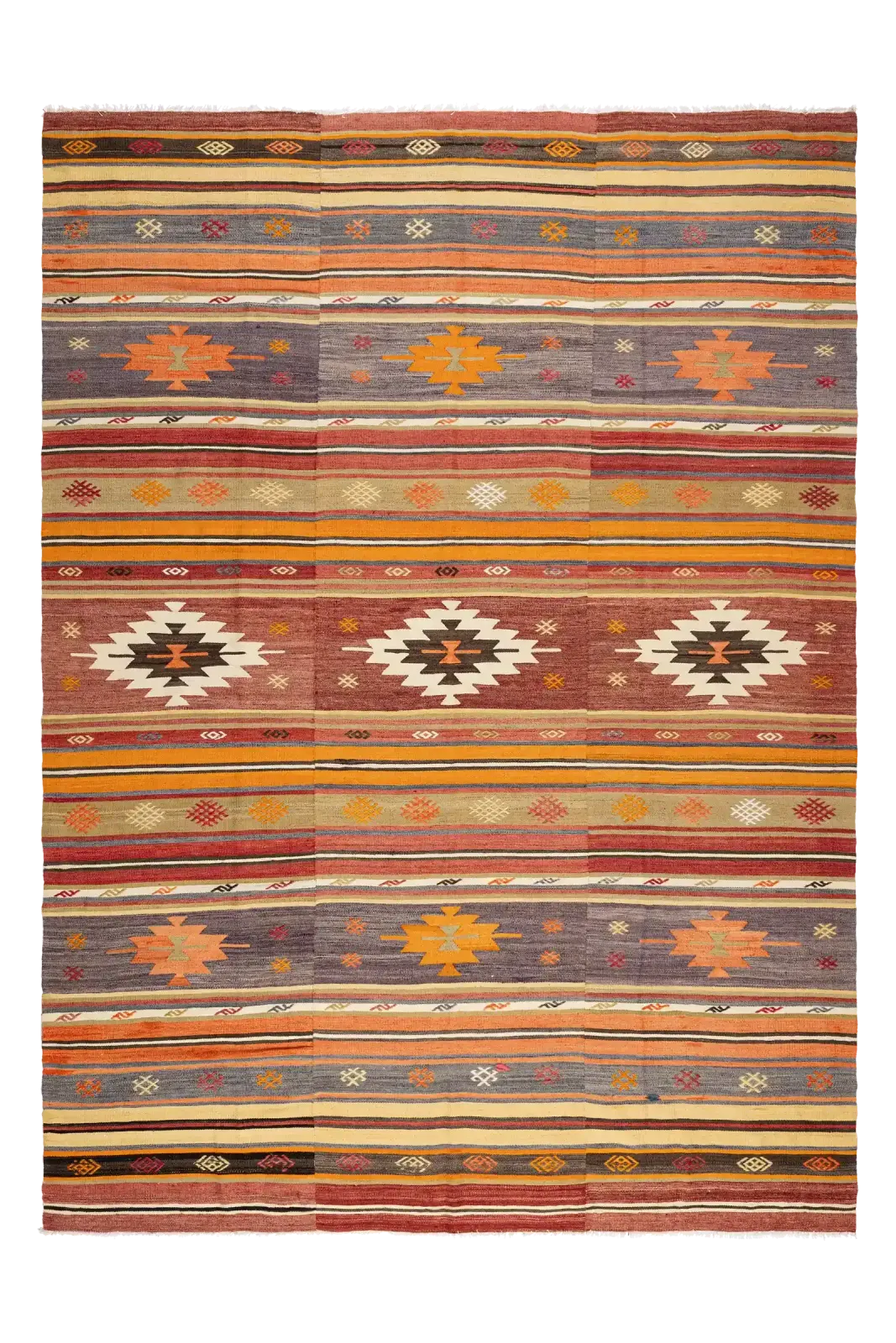 Denizli Vintage Kilim 262x186cm