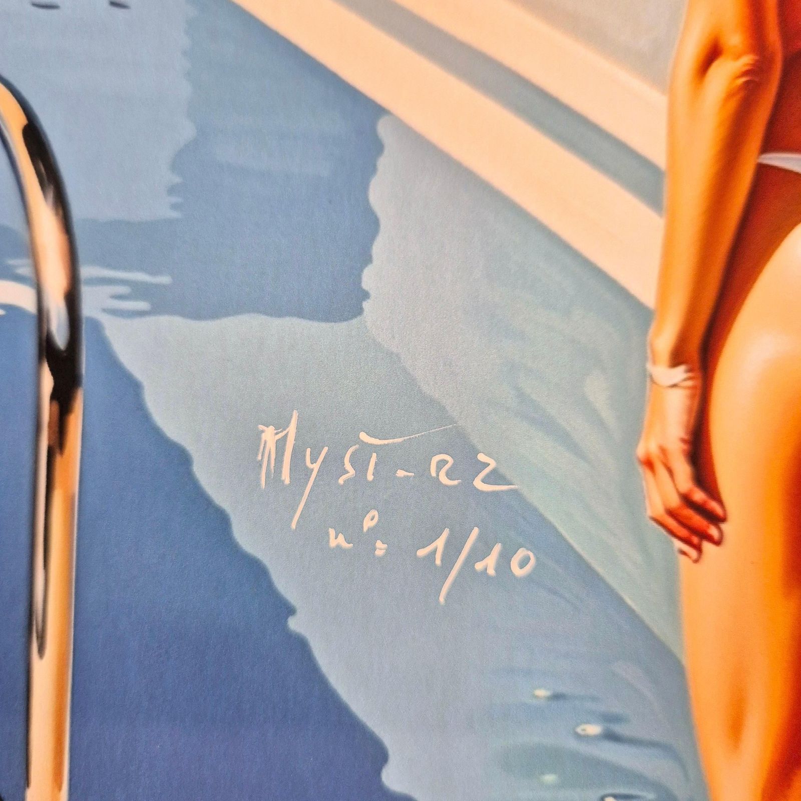 Myst Rz, Snow White Morning Routine, Signed And Numeroted 110, 2024 photo for sale