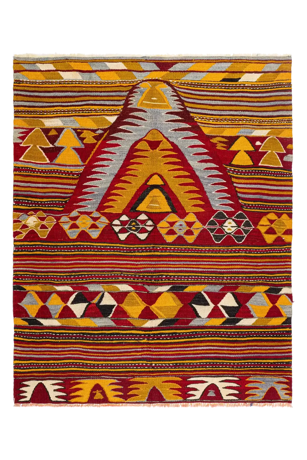 Konya Vintage Kilim 165x133cm, 1960s