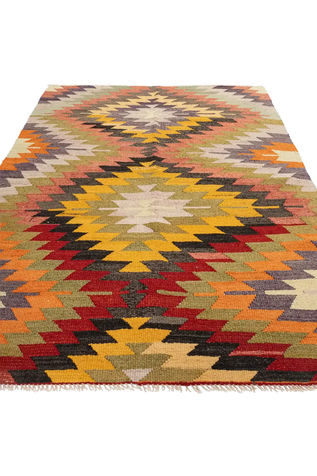 Denizli Vintage Kilim 162x106cm photo for sale