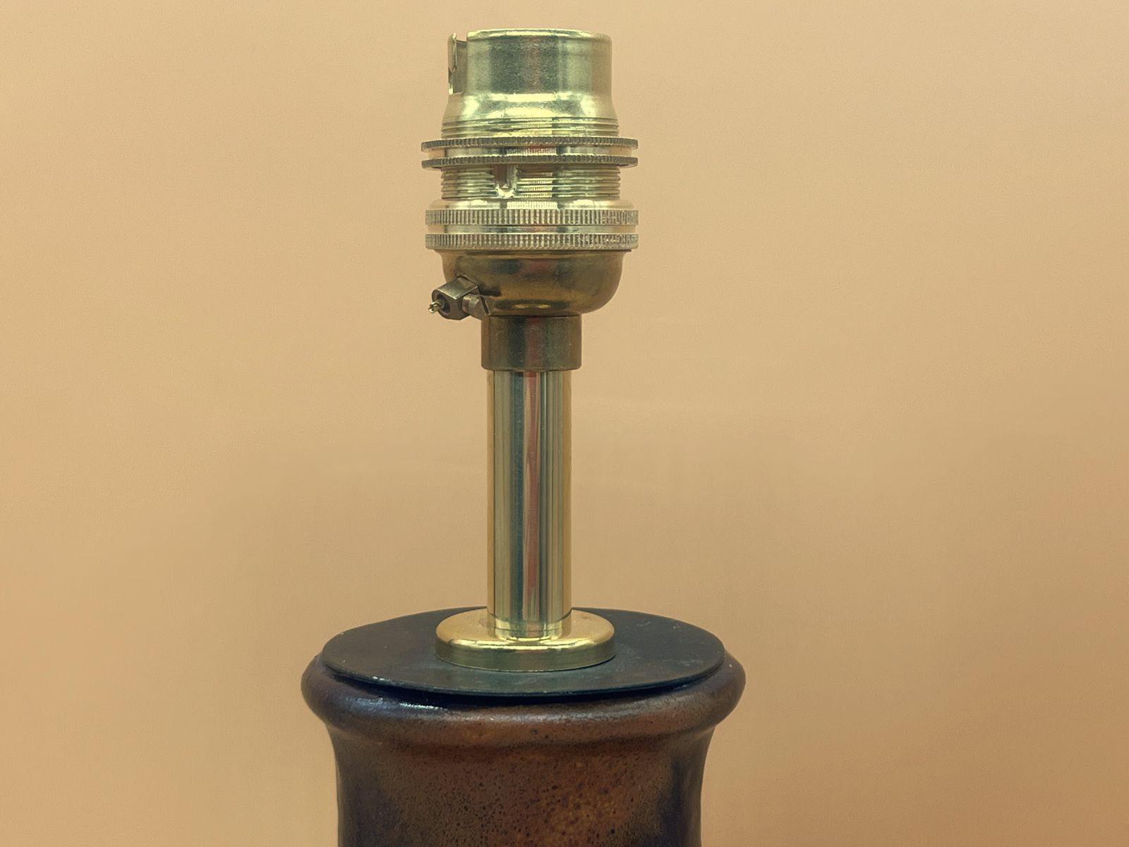 Mid Century Modern Carstens Tonnieshof Germany Keramik Luxus Serie Brutalist Fat Lava Table Lamp. 7934 22. photo Lighting