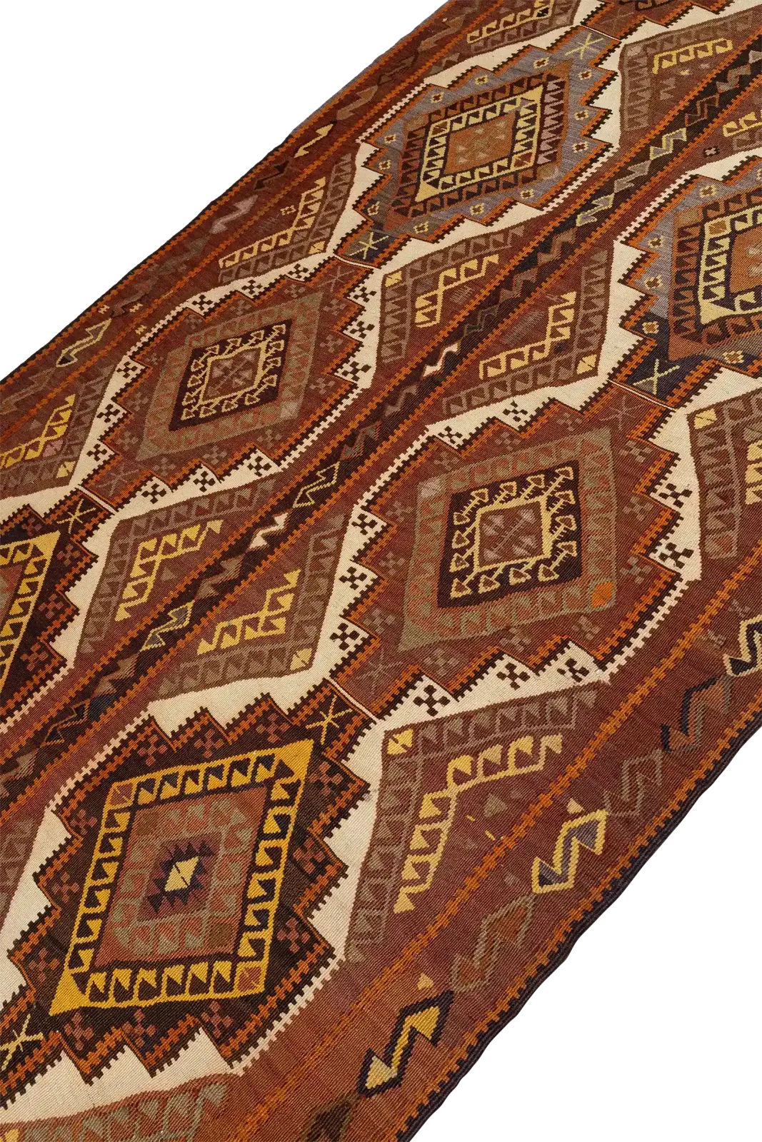 Kars Vintage Kelim 258x150cm, 1960s photo Textiles