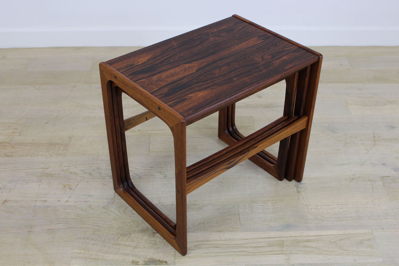 Danish Nest Of Tables By Gelsted Of Denmark photo vintage