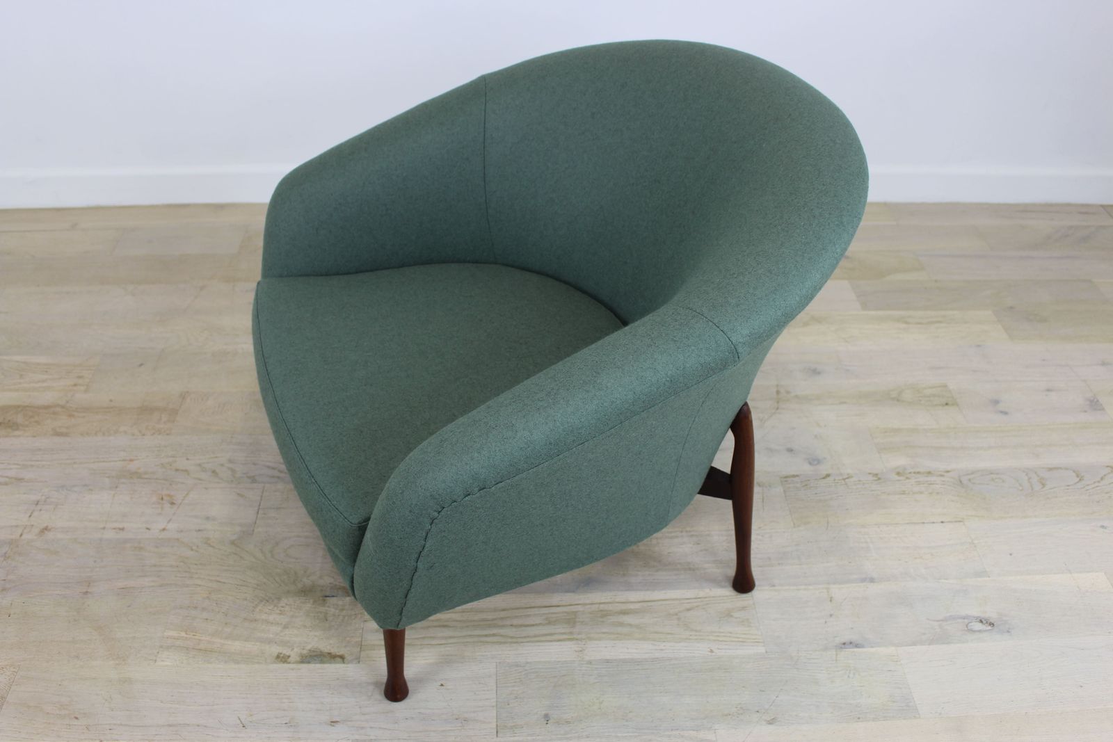 Guy Rogers Low Back Frisco Bay Single Chair Re Upholstered photo vintage