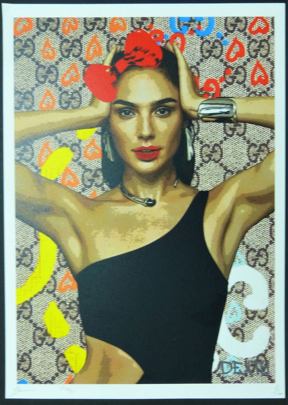 Death Nyc "Untitled" Silkscreen Hand Signed And Numbered 79/100