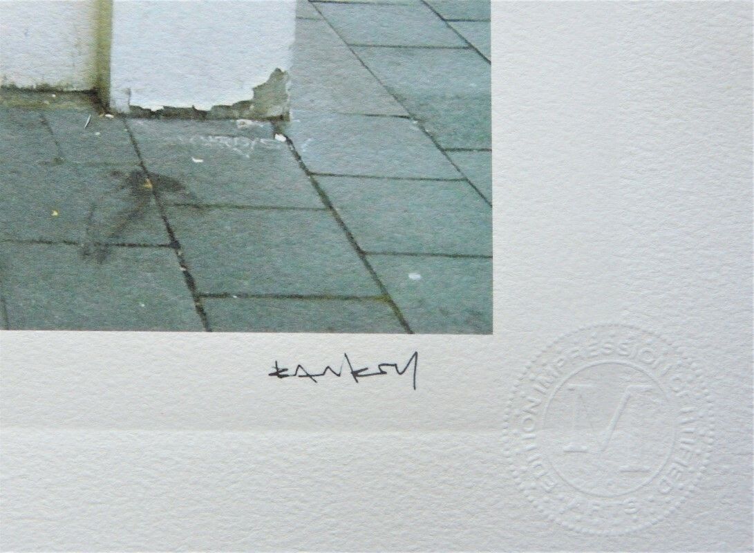 Banksy " I Am Banksys Mother " Limit. Lithograph Arches Handmade Handmade 17/300 photo 585.0