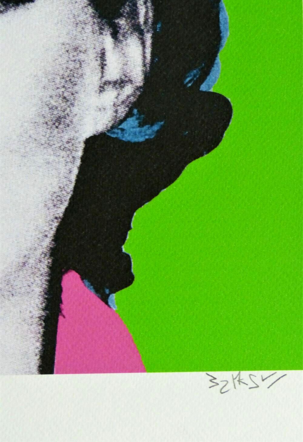 Banksy " Kate Moss " Limit. Lithograph On Arches Laid Paper Hand Numbered  85/300 photo Art