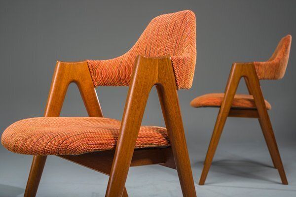 Vintage Danish Compass Dining Chairs By Kai Kristiansen, 1960s, Set 4 photo buy
