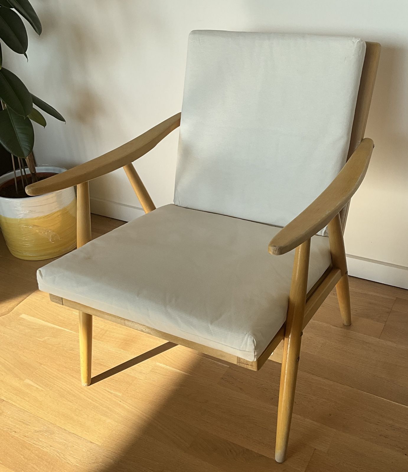 Set Of 2 Boomerang Armchairs From Ton, 1960s