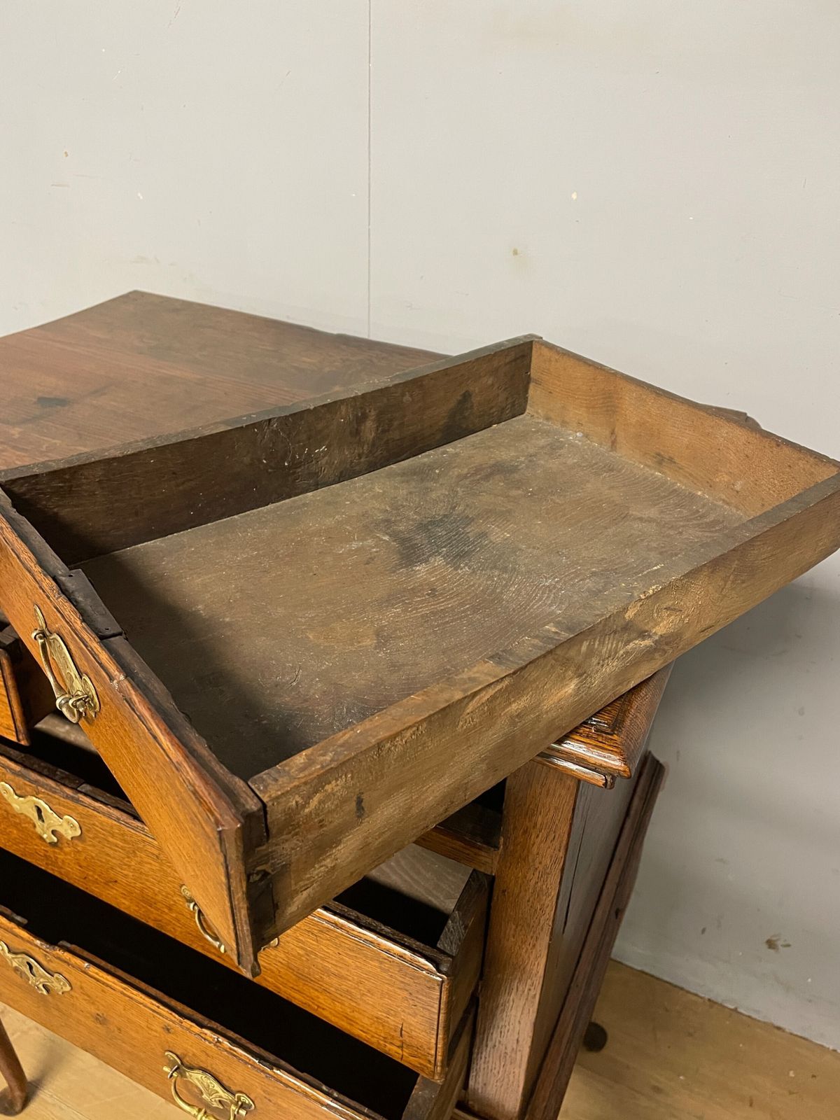 C18th Provincial Oak Chest On Stand photo buy