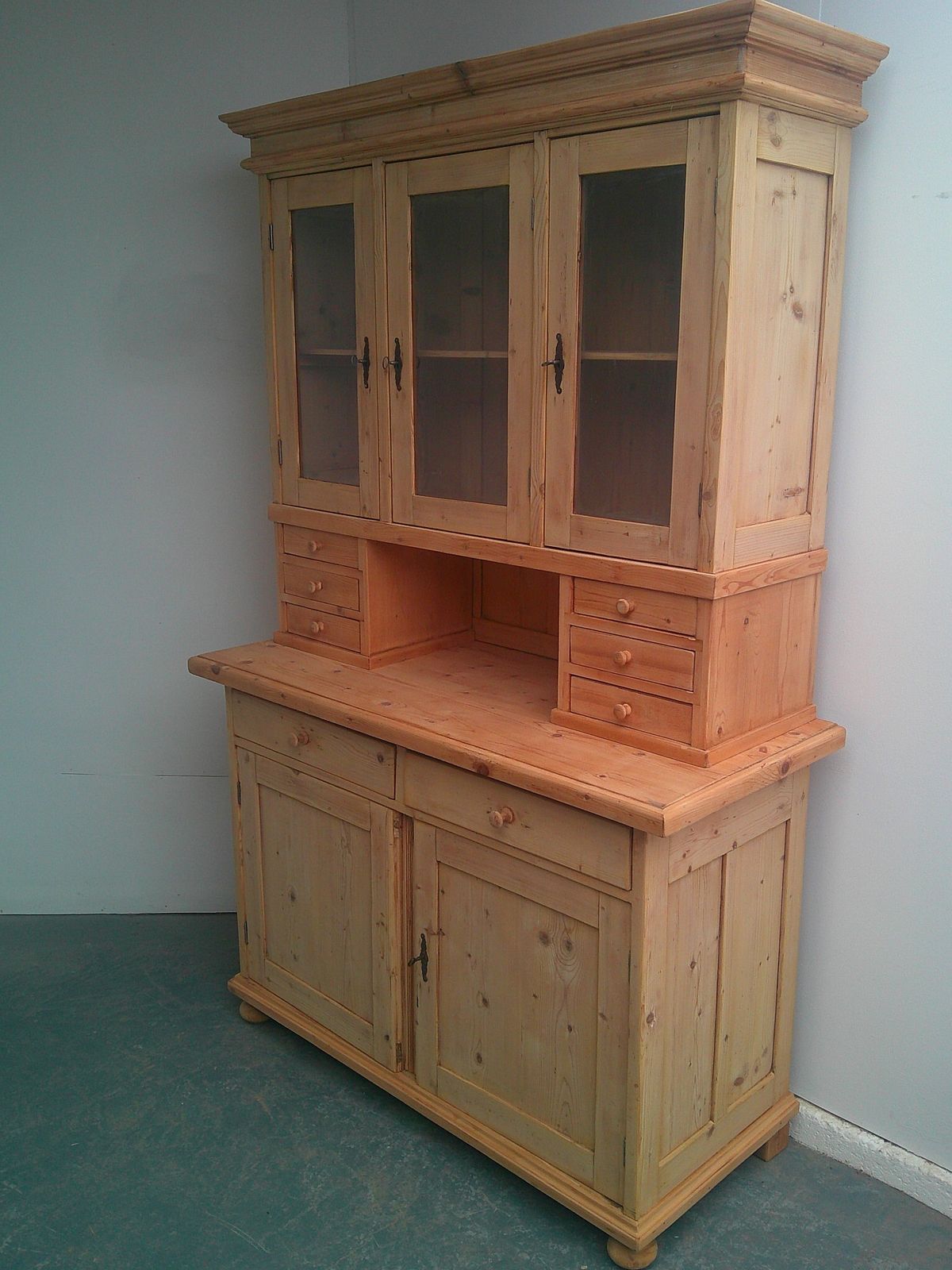 A Superb Victorian Pine 6 Spice Drawer Dresser To Wax / Paint