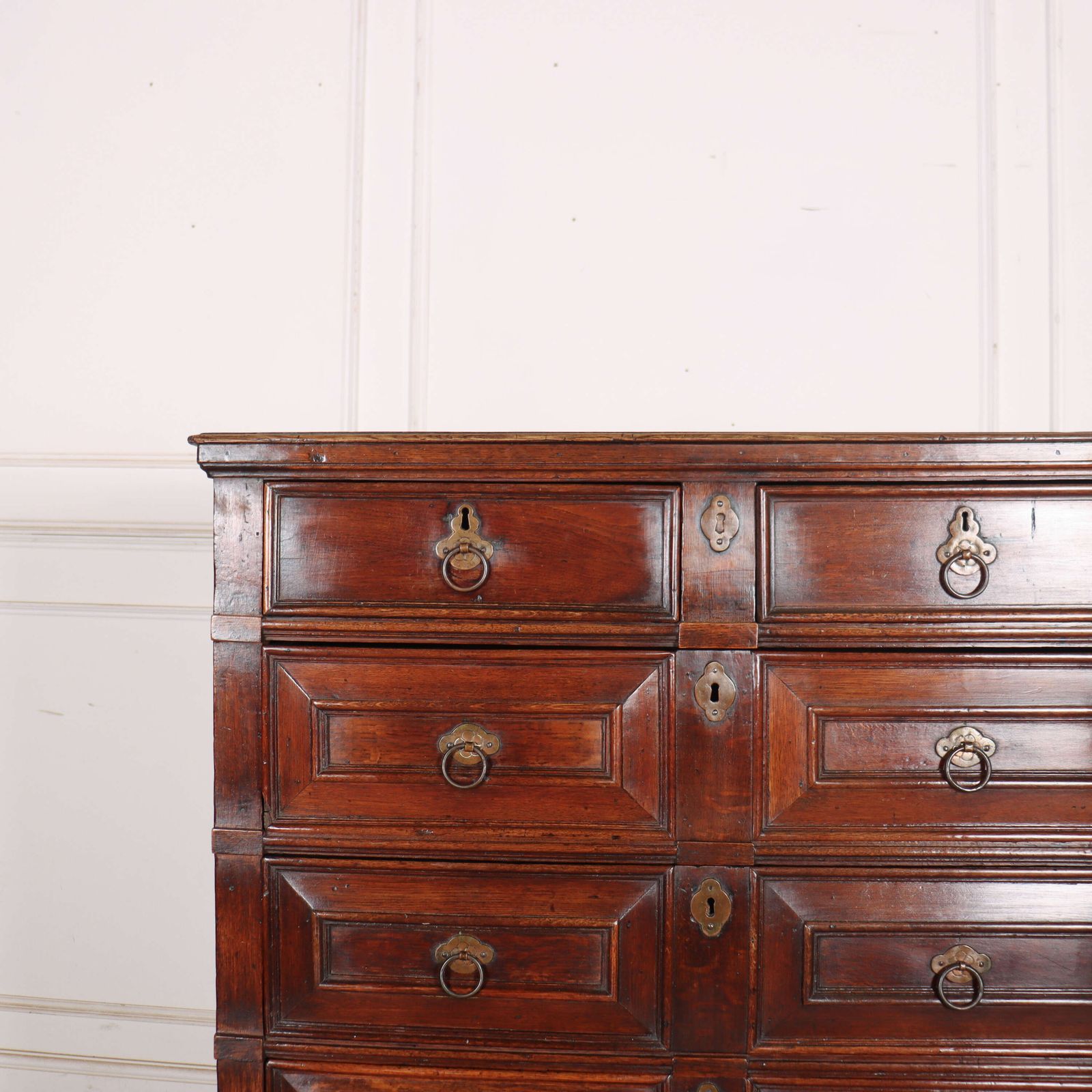 English Chest On Stand, 1700s, Antique photo furniture