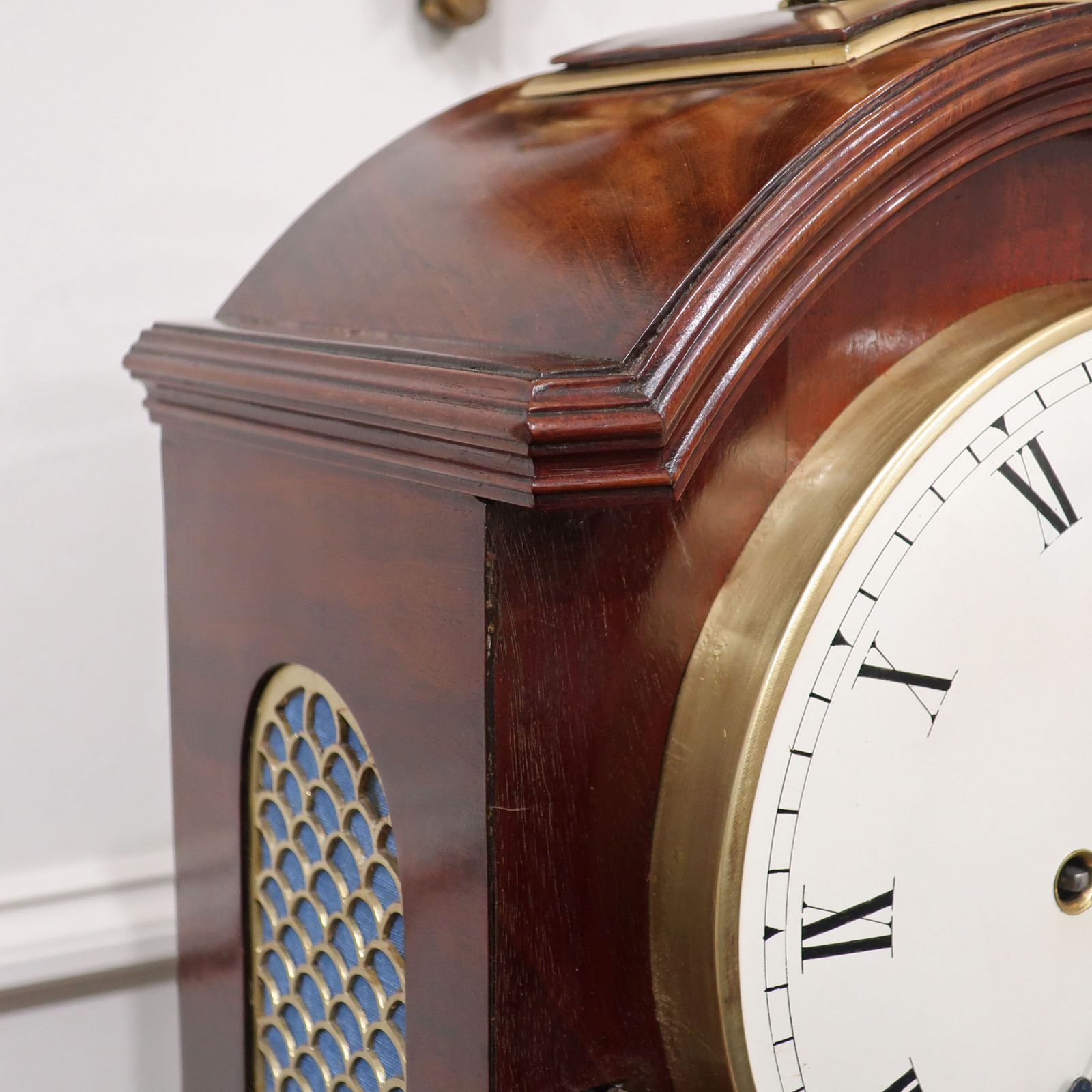 English Regency Mahogany Pad Top Bracket Clock By Rives photo 4300.0