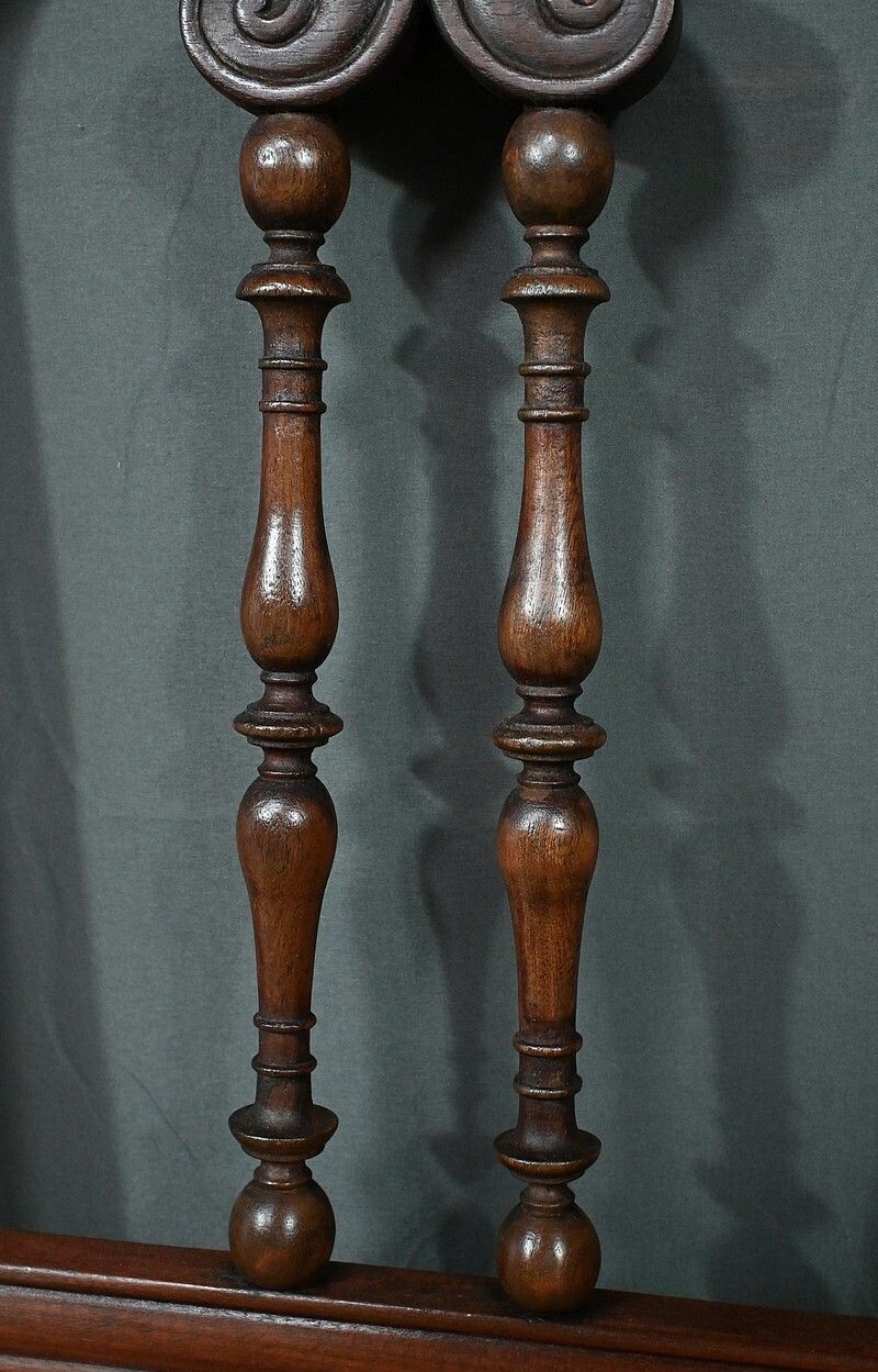Pair Of Mahogany Chairs, Restoration Period – Part 1 Of The 19th Century photo vinterior