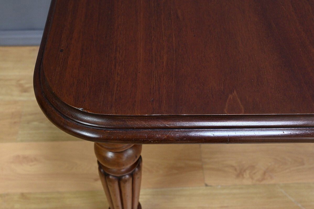 Victorian Mahogany Extending Table, England – Part 2 Of The 19th Century photo vintage
