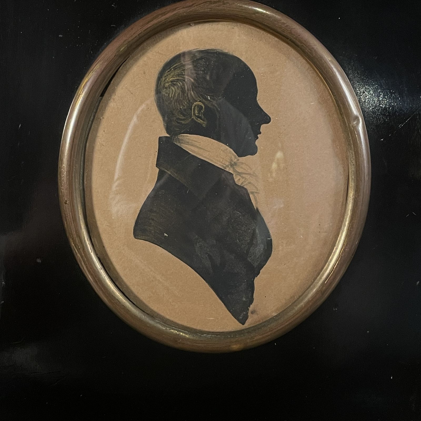 Silhouette Of A Gentleman, 1800s