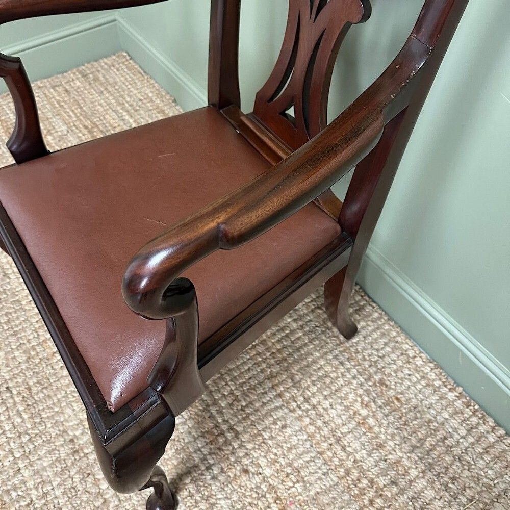 Quality Set Of 8 Antique Victorian Dining Chairs By William Walker & Sons photo 1650.0