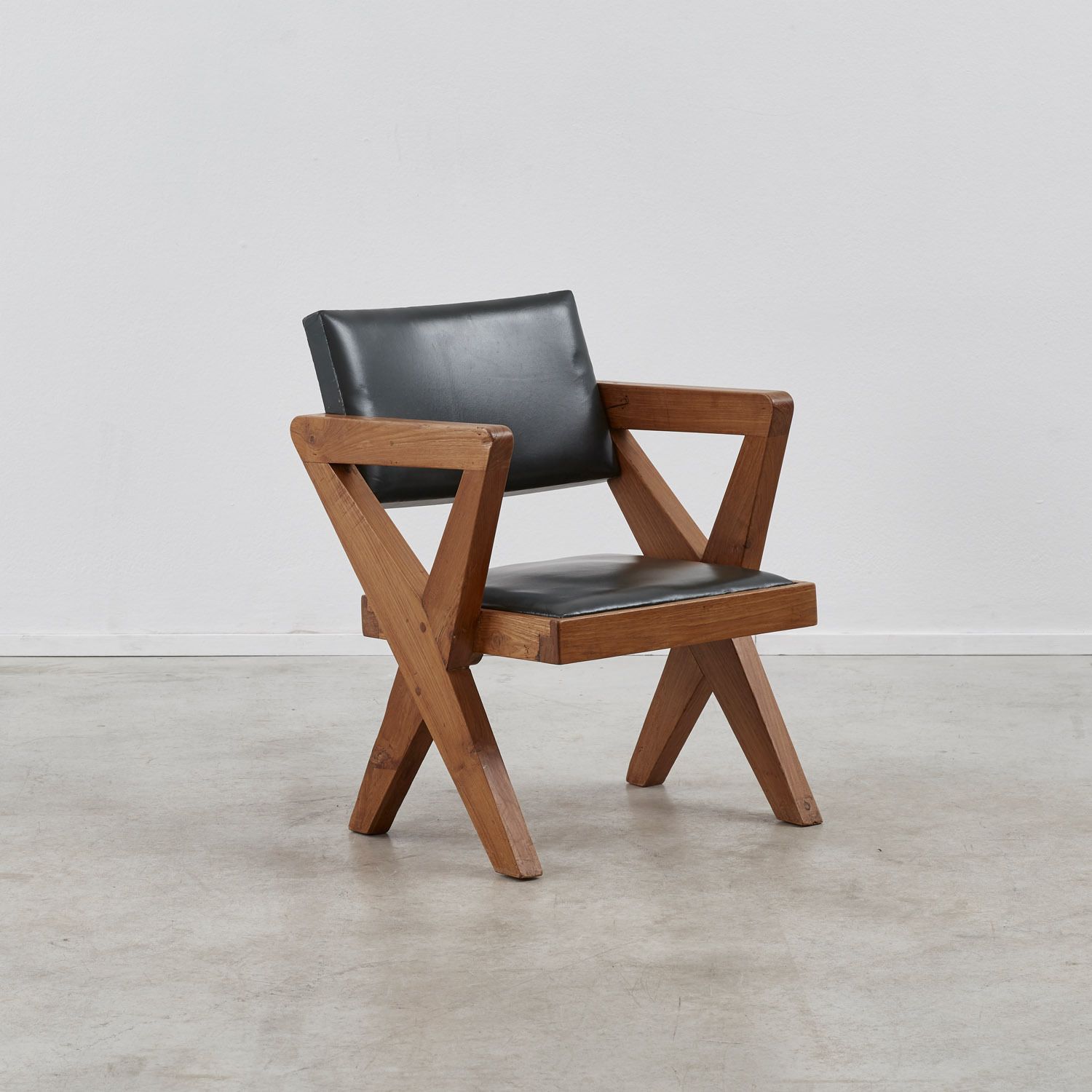 Pierre Jeanneret Pair Of Showroom Armchairs France, 1960 photo for sale