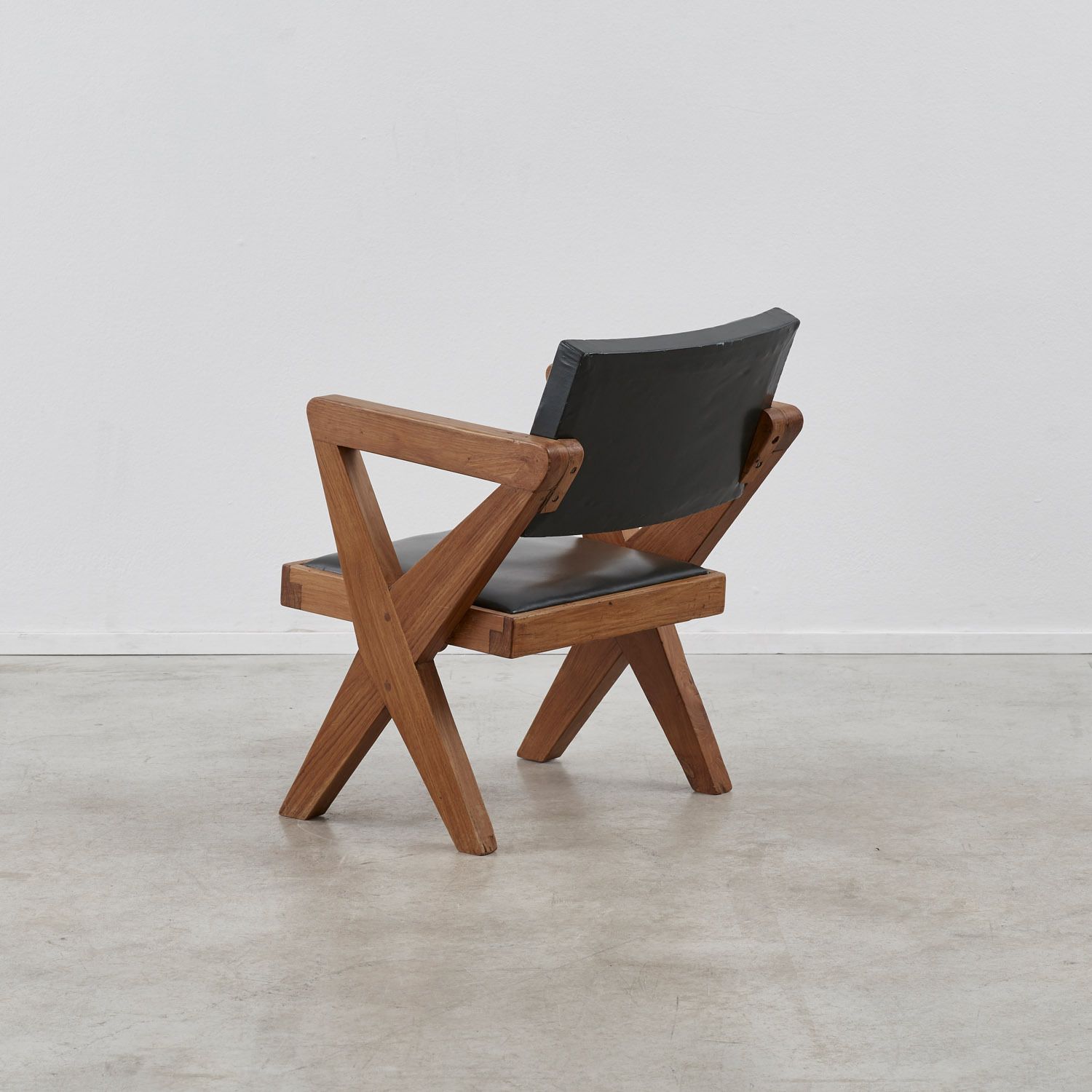 Pierre Jeanneret Pair Of Showroom Armchairs France, 1960 photo vinterior