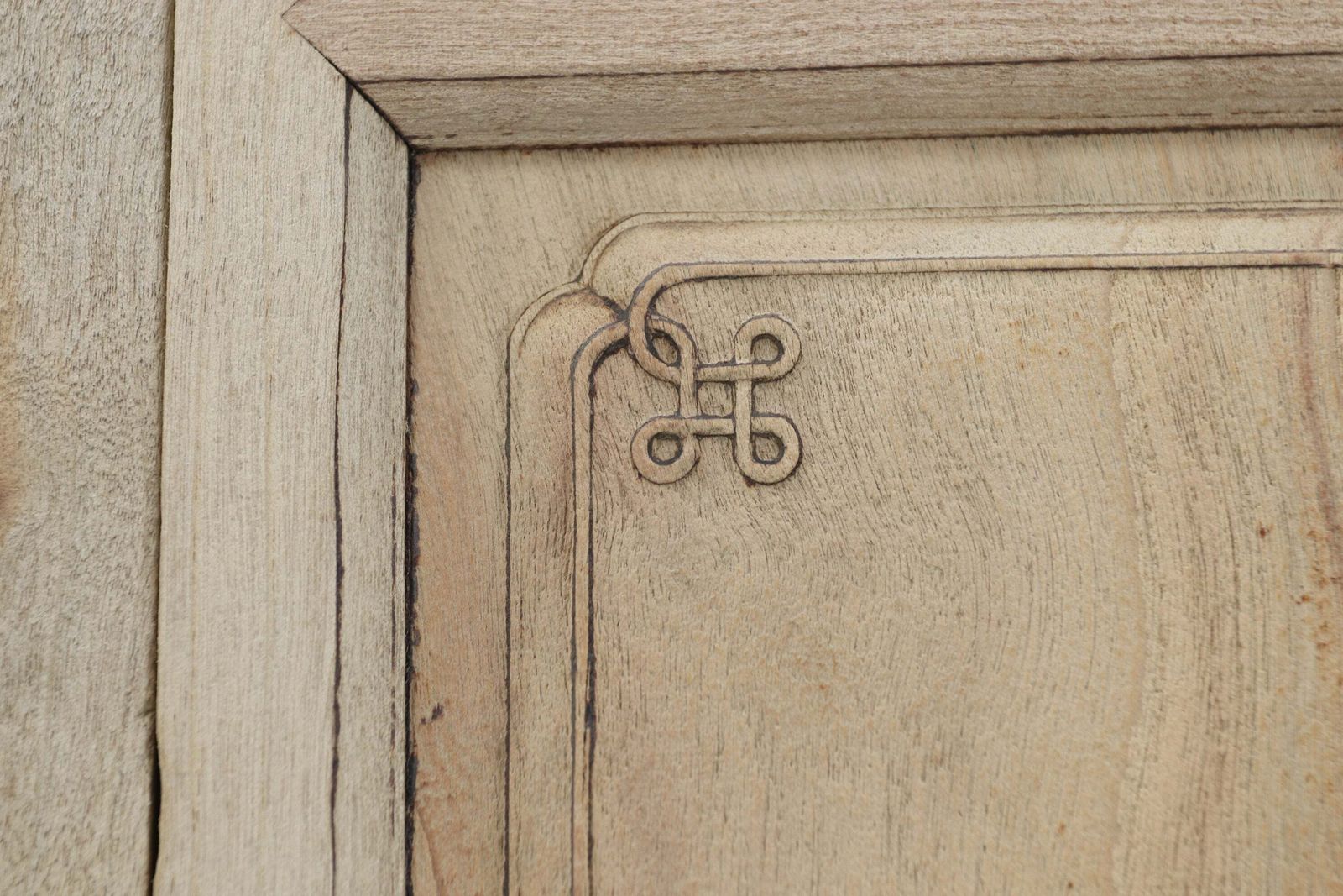 Late 19th Century Tall Chinese Two Door Cabinet photo for sale