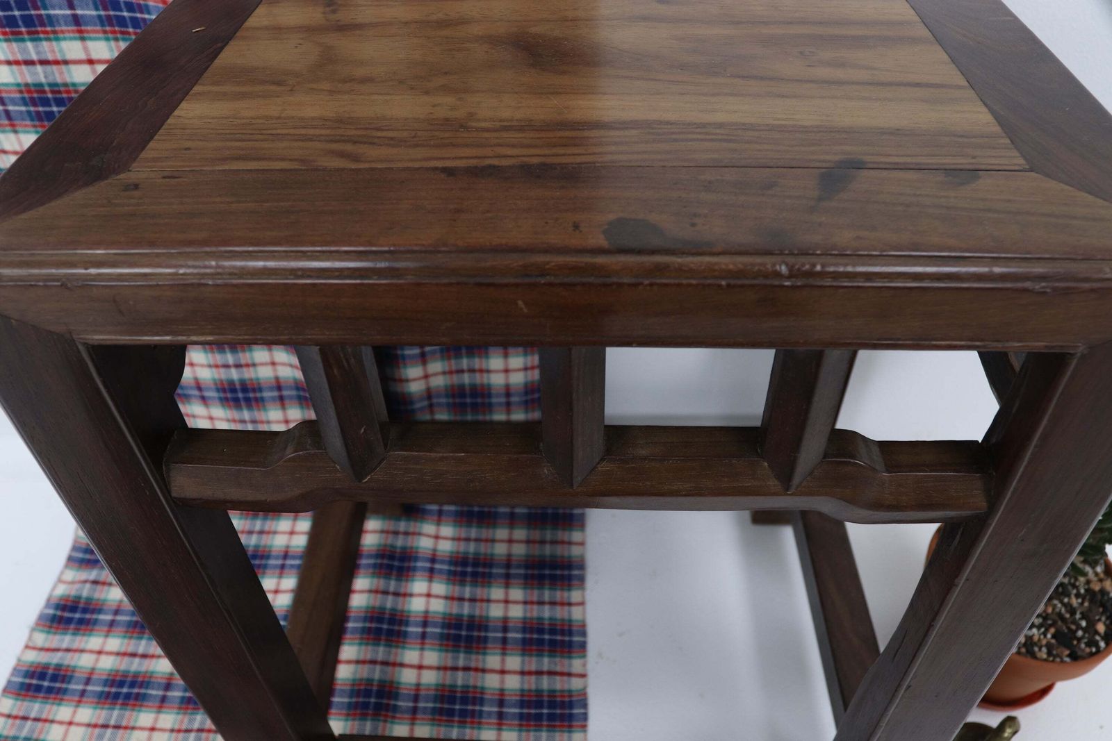 Early 19th Century Hmong Chinese Stool photo Furniture