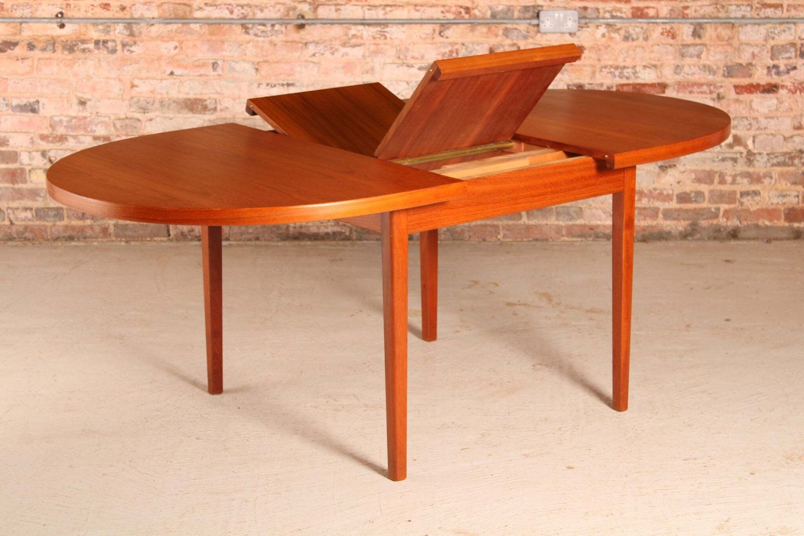 Danish Mid Century Extending Teak Dining Table By Bernhard Pedersen And Son Circa 1960s photo Furniture