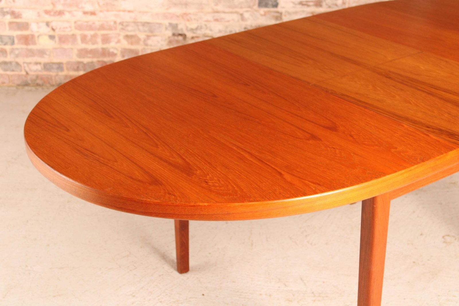 Danish Mid Century Extending Teak Dining Table By Bernhard Pedersen And Son Circa 1960s photo vinterior
