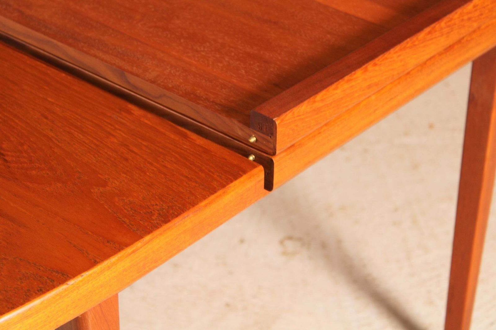 Furniture Danish Mid Century Extending Teak Dining Table By Bernhard Pedersen And Son Circa 1960s photo