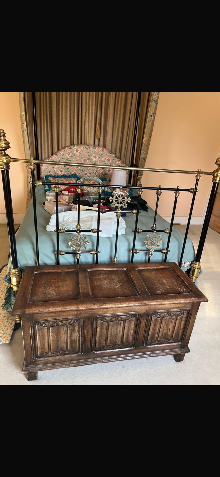 Half Tester Victorian Bed photo for sale