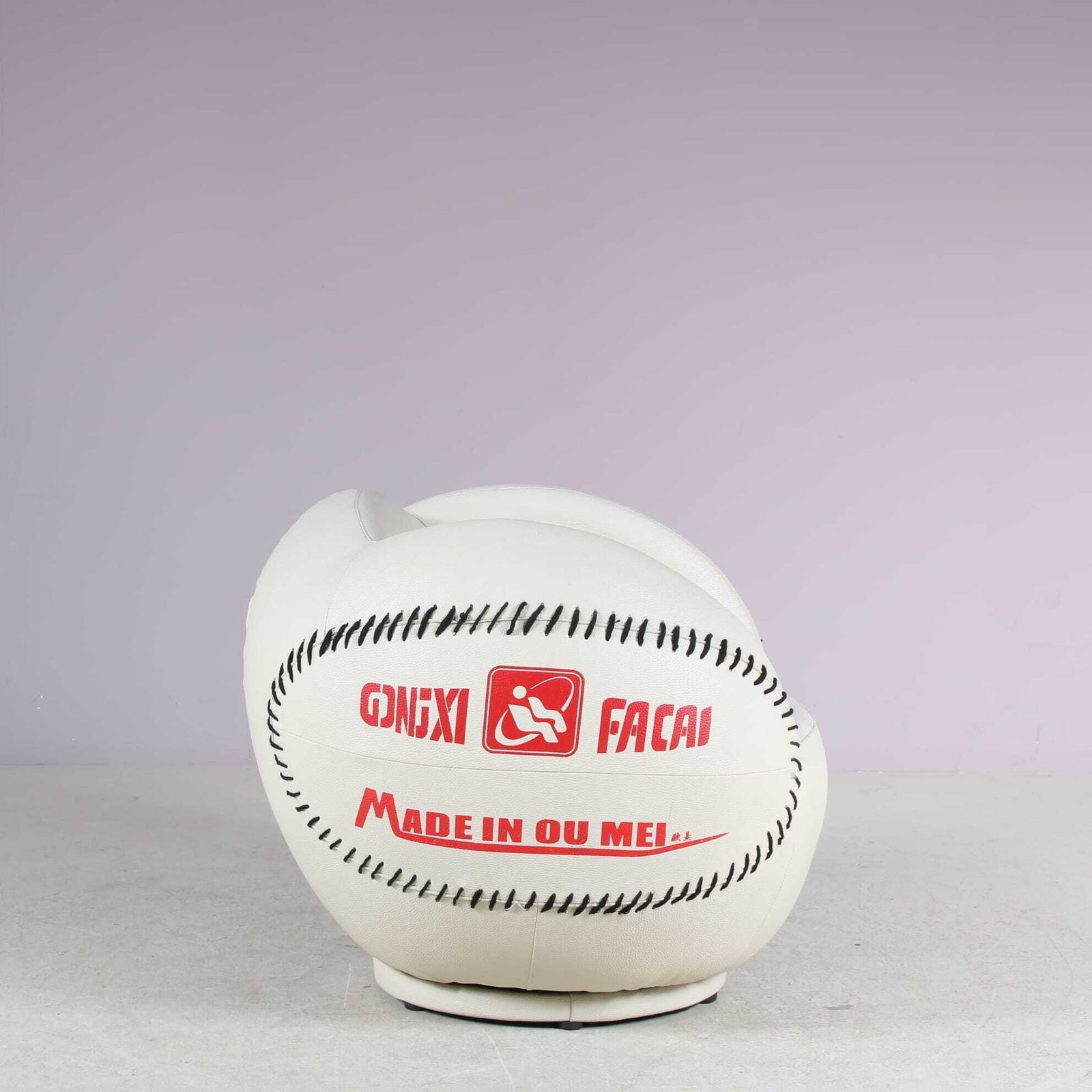 Furniture 1980s Pop Art Style “Baseball” Chair From China photo