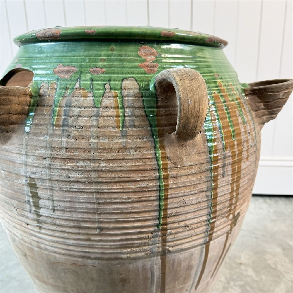 Antique Strawberry Pot, Early 20th Century photo buy