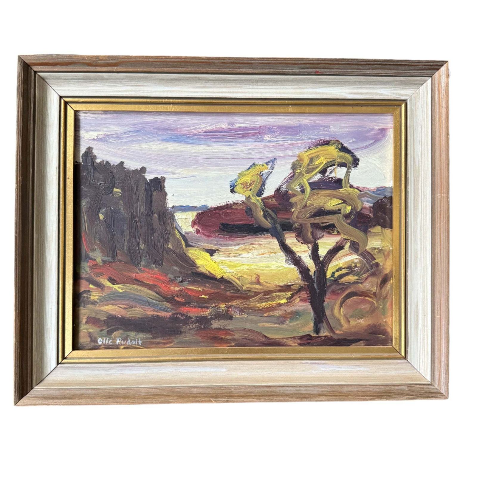 Tisselskog Vintage Swedish Oil Painting