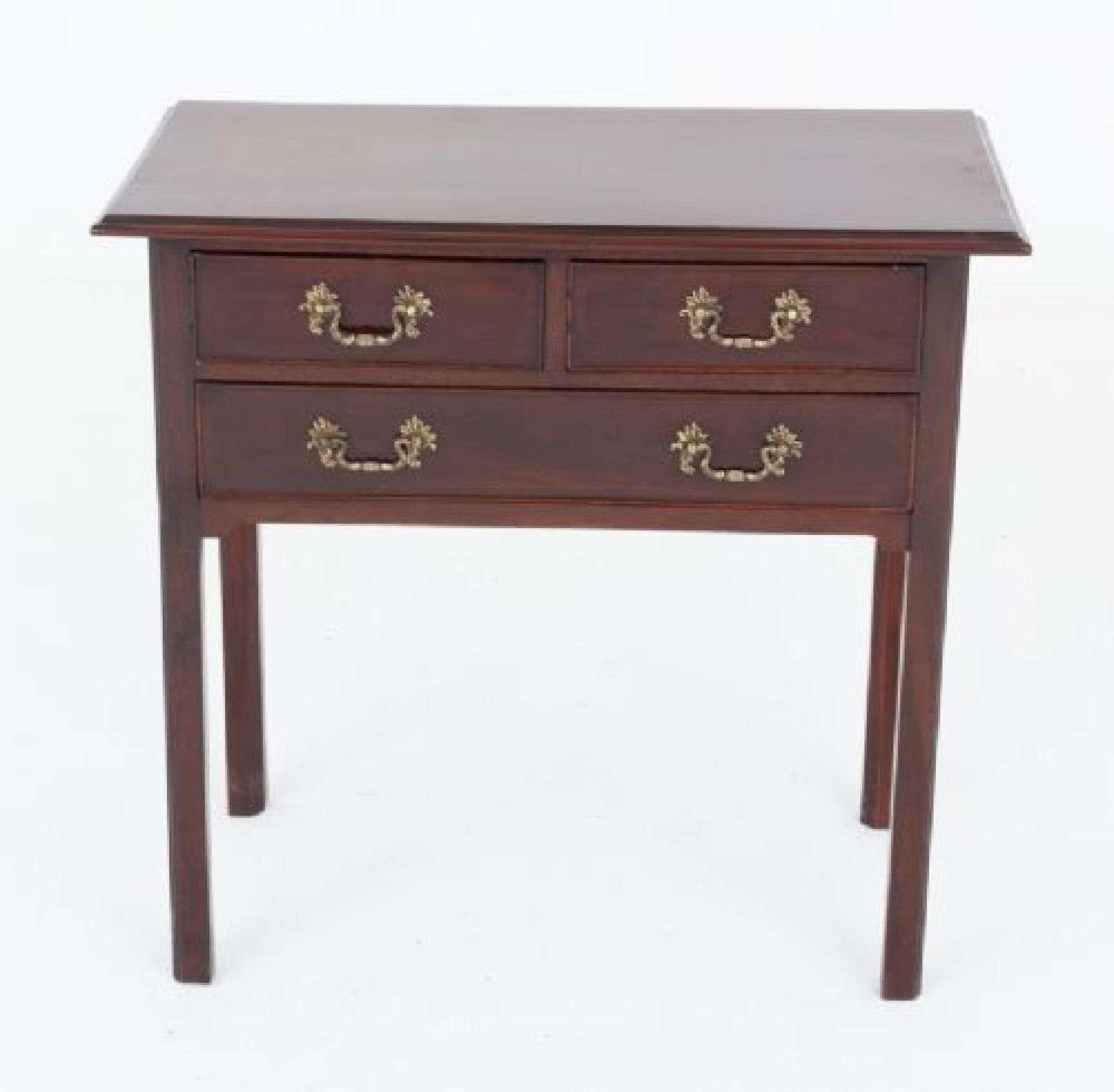 Period Georgian Low Boy Mahogany Chest