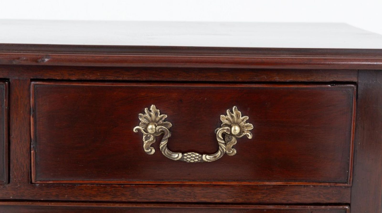 Period Georgian Low Boy Mahogany Chest photo for sale