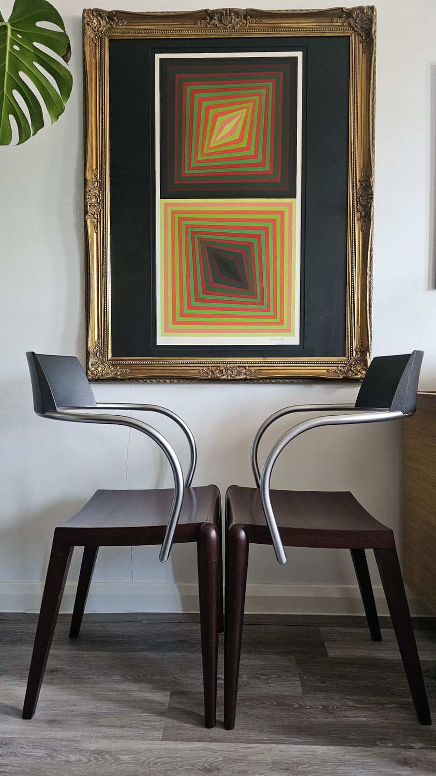 Ultra Rare Philippe Starck Chair By Maletti 1980's/90’s photo furniture