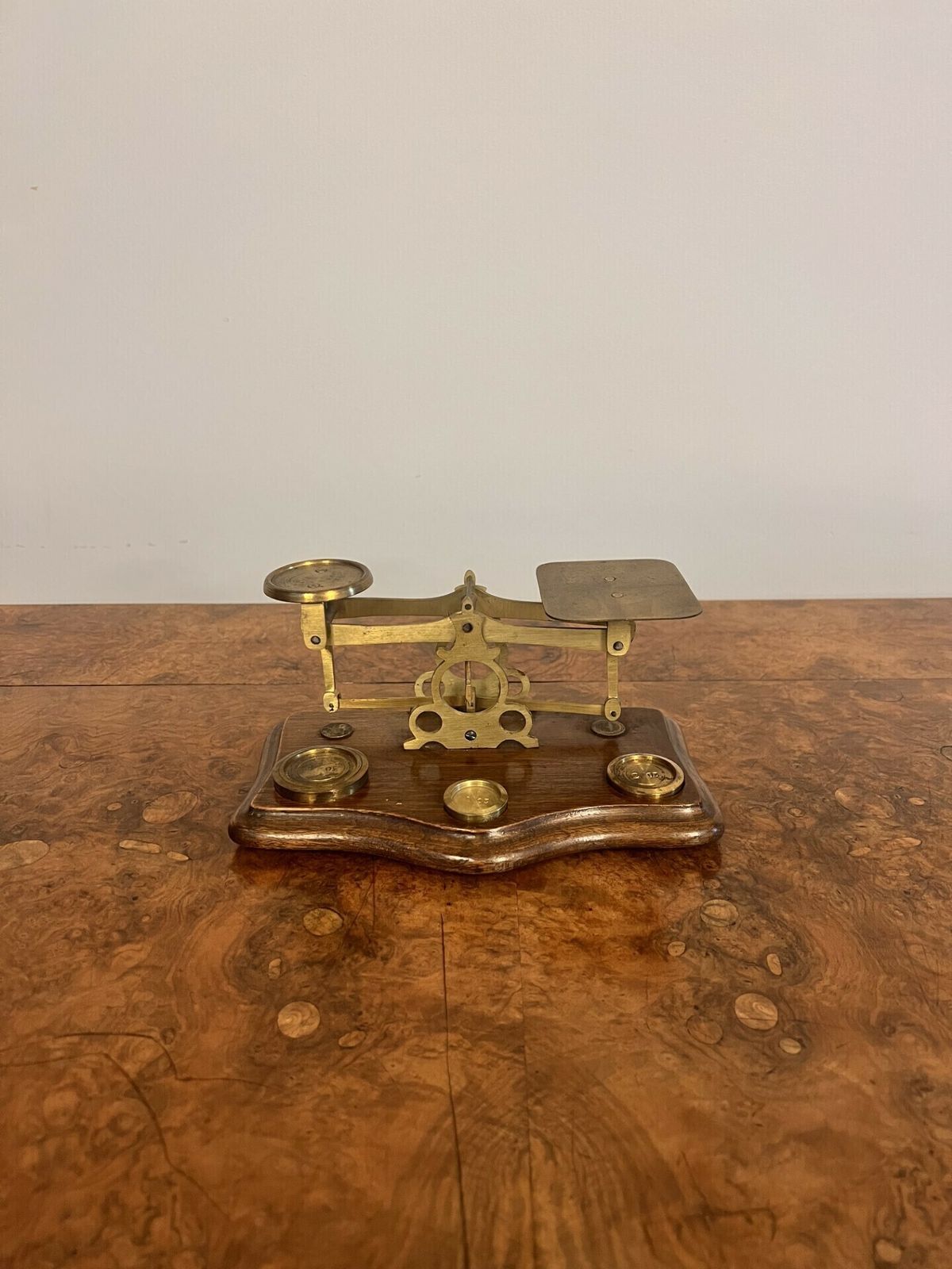 Wonderful Edwardian Postal Scales And Weights photo 345.0