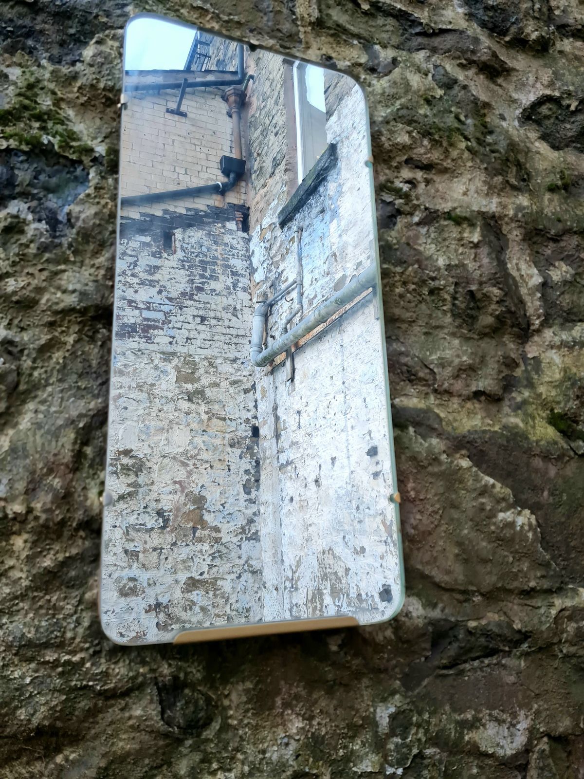 125.0 G Plan Librenza Large Square Wall Mirror With Gold Detailing Wall Home Decor photo