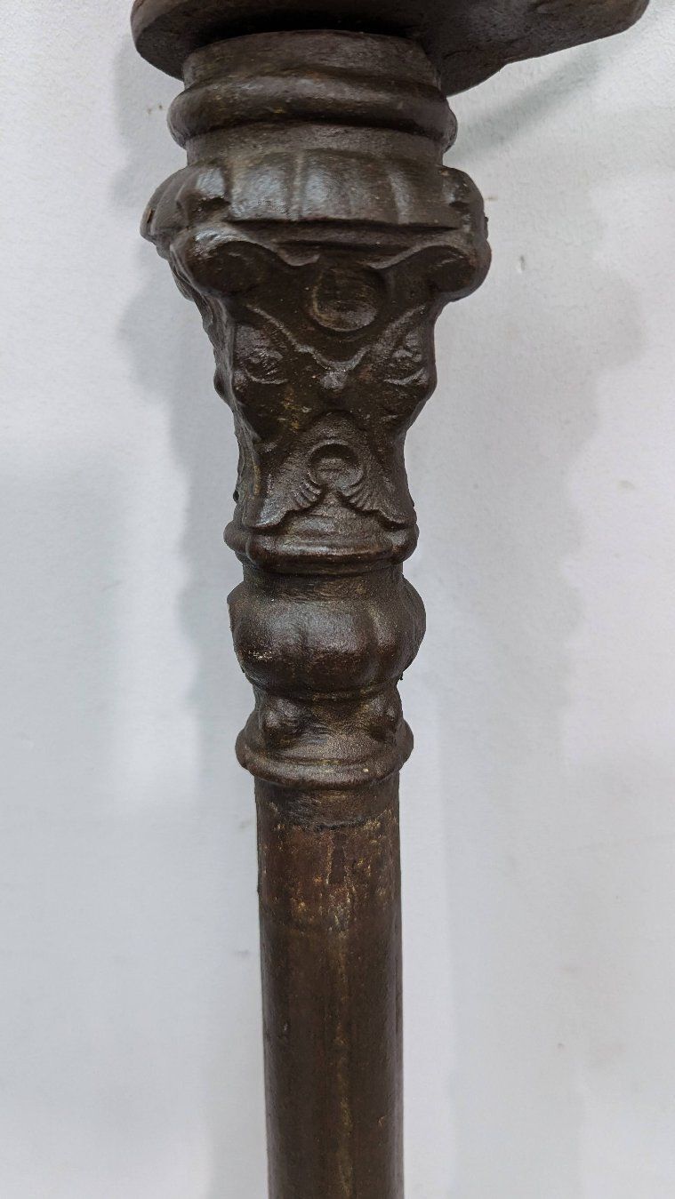 Cast Iron Staircase Banister From The Napoleon III Period photo for sale