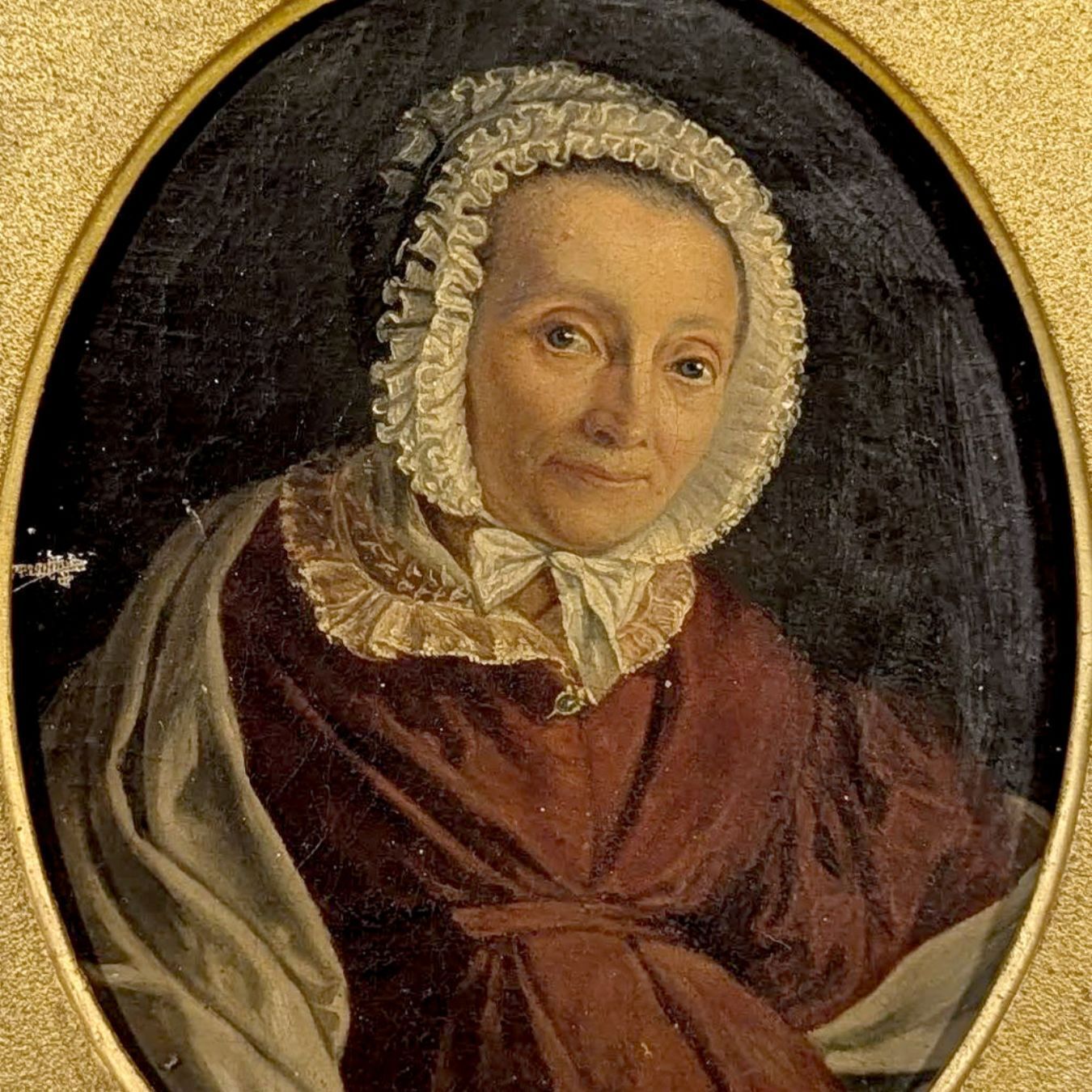 Portrait Of A Woman From The 18th Century photo furniture