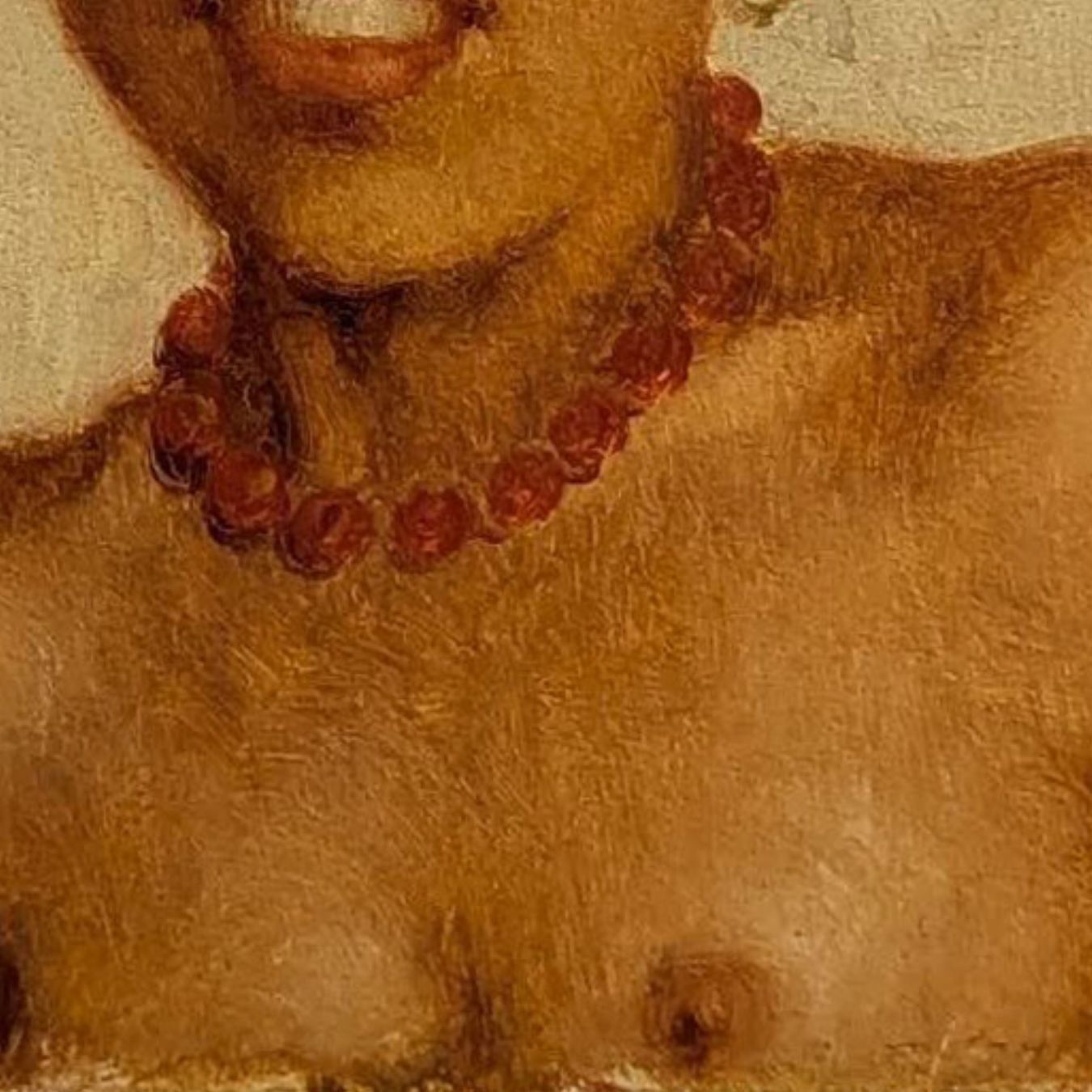 Young Creole Beauty Oil On Panel 1900 photo Art