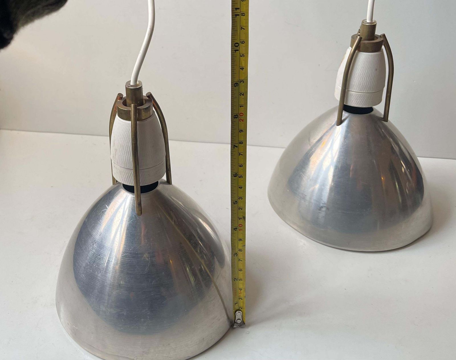 photo furniture Danish Industrial Pendant Lamps By Asger Bay Christiansen, 1970s