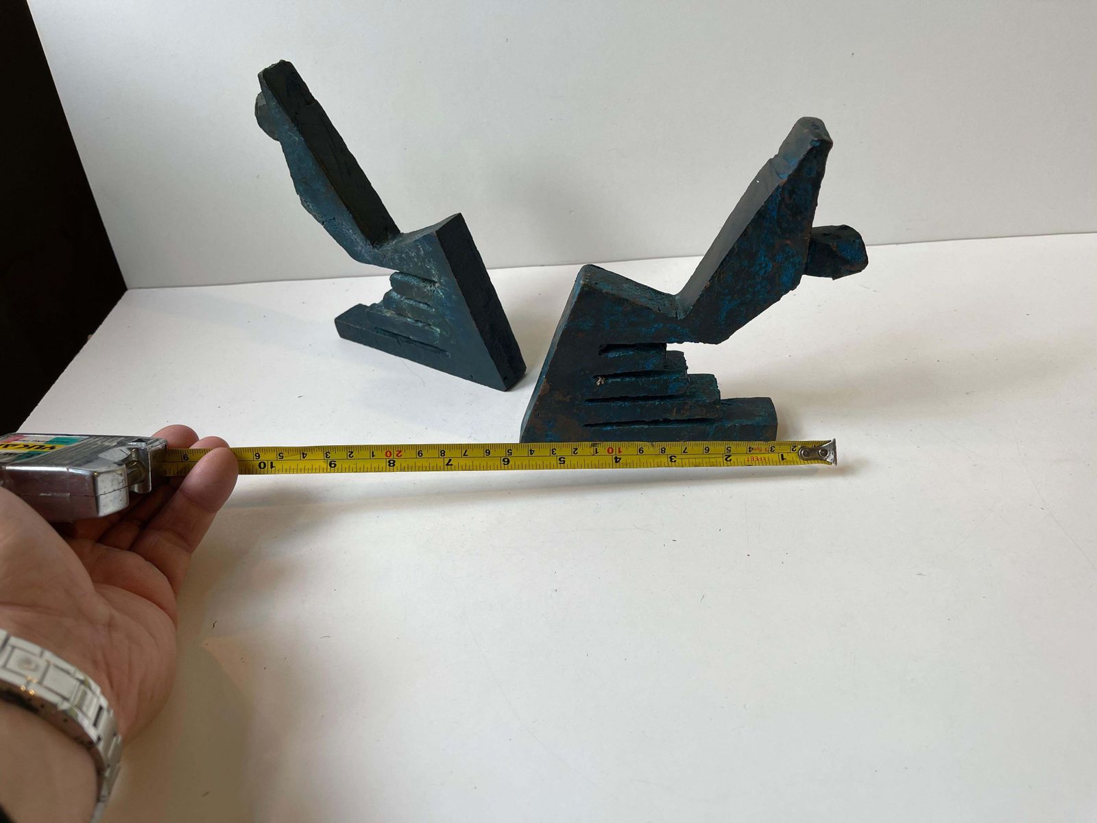 photo vinterior Danish Artist Peder Evald Madsen   Brutalist Bronze Sculptures, 1980s